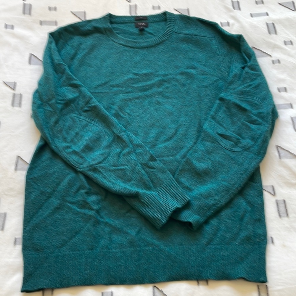 Mens J Crew Wool/Alpaca Sweater - Large